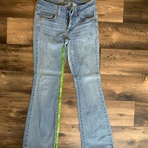 American Eagle Outfitters Kick Boot Super Stretch Jeans